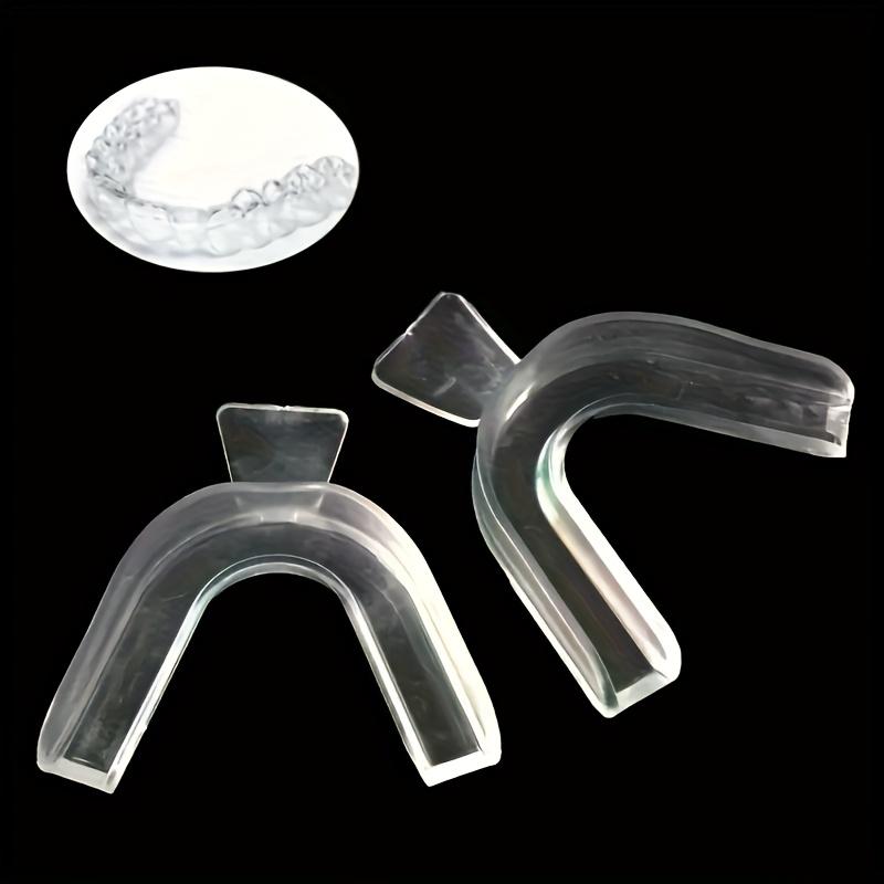 1-4pair Unisex Teeth Aligner Silicone Invisible Dental Orthopedic Tray for Whitening Straightening Nighttime Use Teeth Care Tool