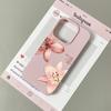 Blue Lily Floral Print Mint Green Phone Case For iPhone 11 Case iPhone 15 17 13 12 14 16 Pro Max Shockproof Cover Funda