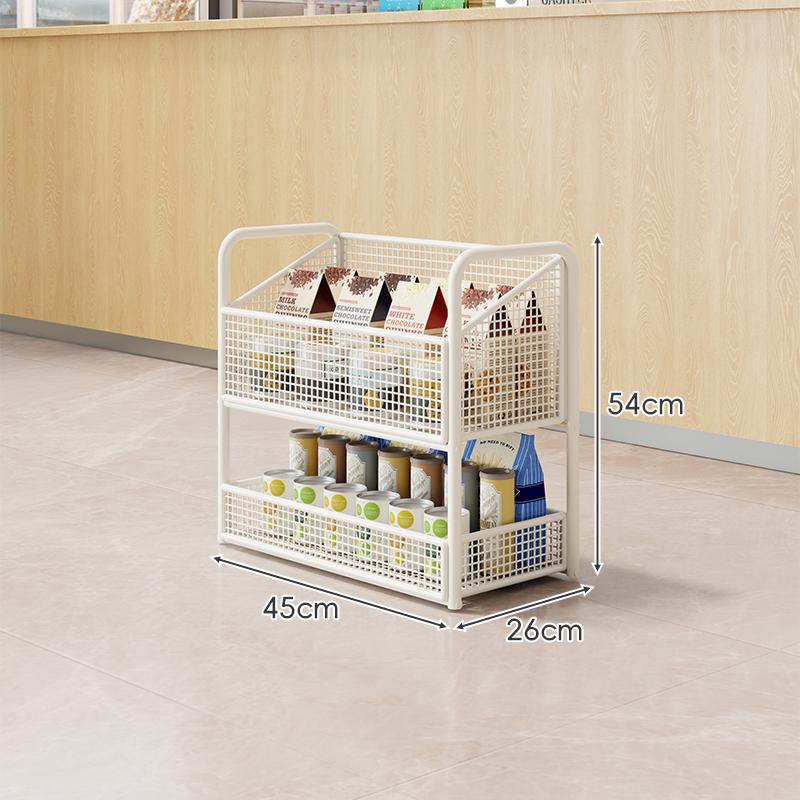 Multi-Layer Display Rack for Snacks, Baby Items, and Stationery in Convenience Stores and Pharmacies