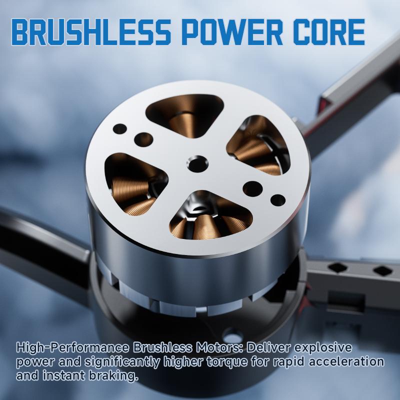 2026 V51 Professional Football RC Drone for Competition WiFi Fpv Helicopter Brushless Fixed Height RC Flying Ball Toys Gifts 4DRC with Lights