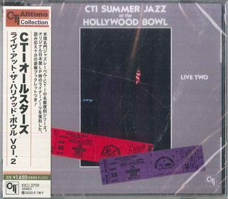 

CD CTI ALL-STARS - CTI Summer Jazz At The Hollywood Bo KICJ2719 KING 2025 Japan Jazz