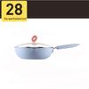 COOKER KING 28cm Ice Blue Non-Stick Wok with Lid