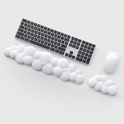 Podložka pod klávesnicu a myš s pohodlnou opierkou zápästia Ergonomický dizajn Oblak Protišmyková Pamäťová pena Vodotesná Podložka na myš pre hráčov