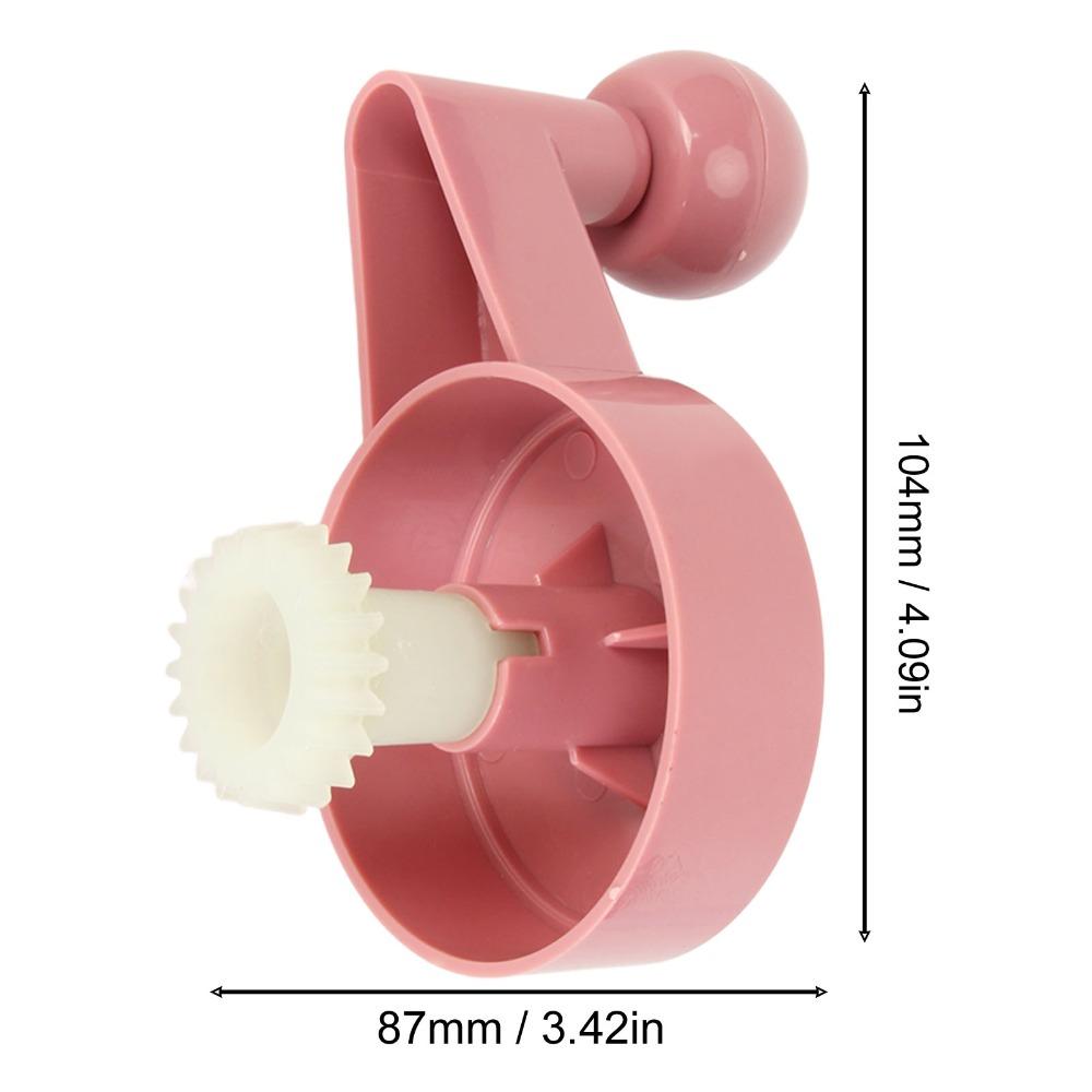 Light Weight Knitting Replacement Handle Plastic Knitting Crank Adapter  For Repair Project