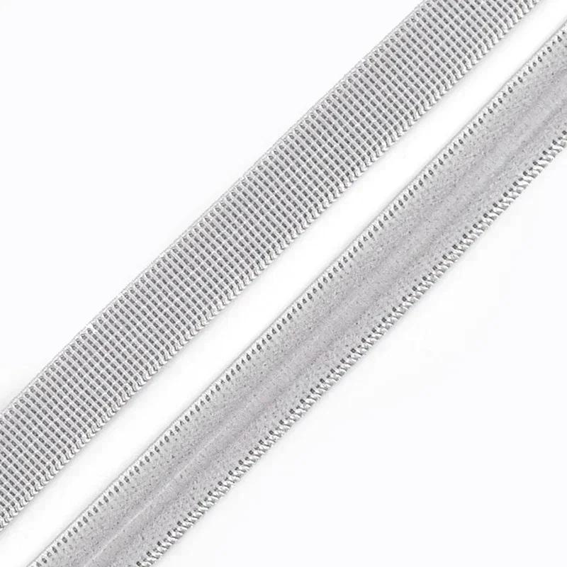 1/3/5/10M 10mm Elastic Band for Bra Non-slip Shoulder Straps Clothing Sewing Rubber Bands Underwear Stretch Belt Tape Accessory