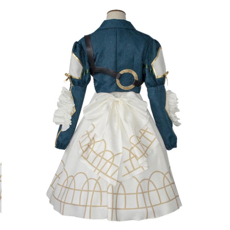 Violet Evergarden Full Cosplay Set with Wig for Stage Performance