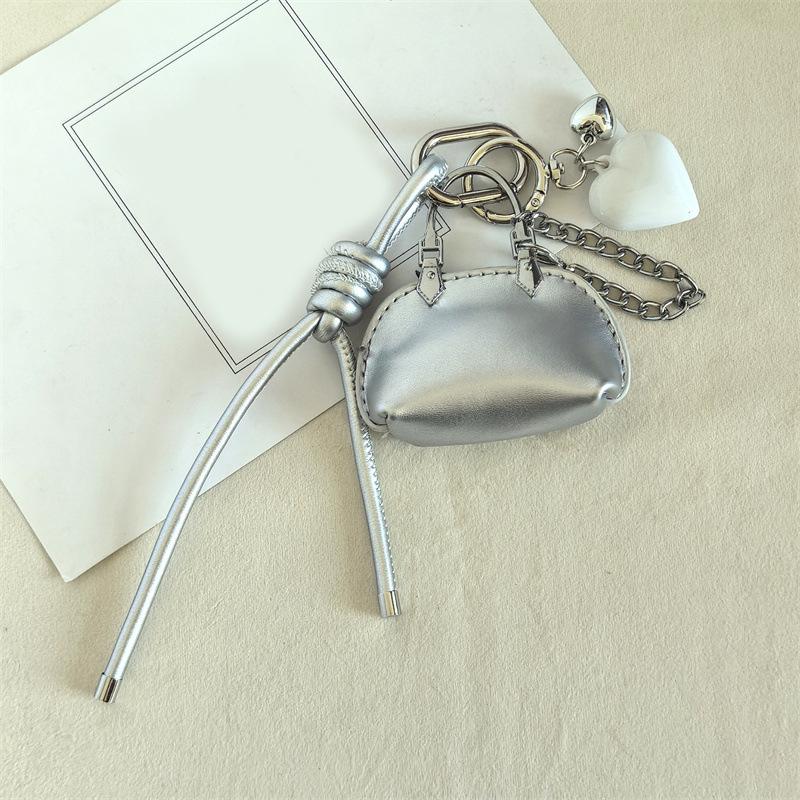 New Mini Bag Exquisite Bag Pendant Advanced Sense Chain Small Shell Bag Key Chain Exquisite Small Bag Pendant