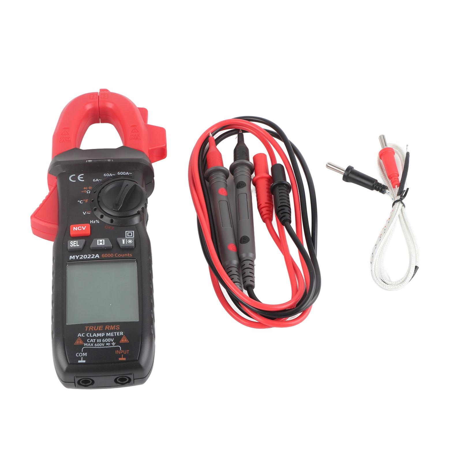 

Digital Clamp Multimeter Current Voltage Resistance Detection Meter Circuit Continuity Tester
