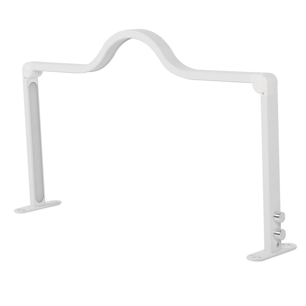 Foldable Nail Tech Light Nail Desk Lamp 3000 - 6000K Brightness Beauty Lamp for Nail Art Eyelash Ext