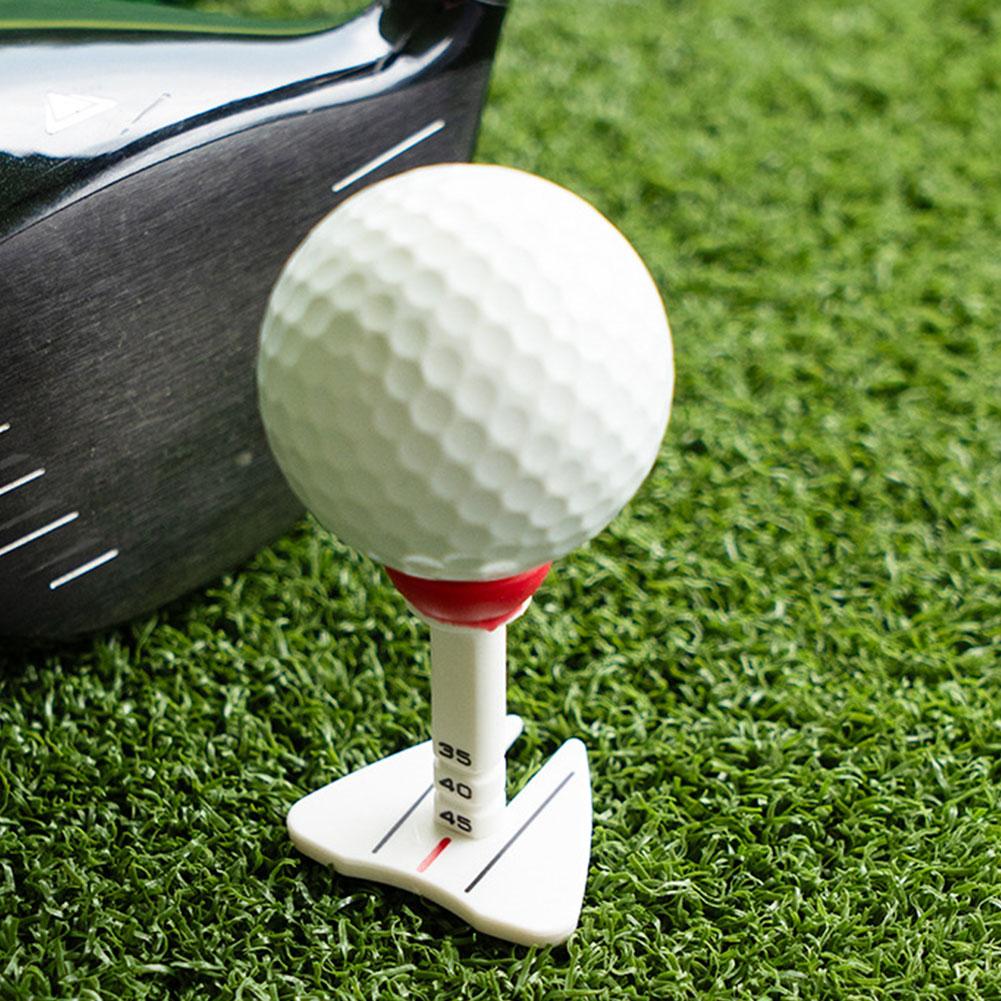 1pc Korean Rubber Golf Tees Adjustable Height Plastics Golfs Tees Golf Base Support Tees Driver Training Accessory