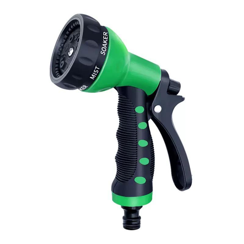 Garden Hose Spray Nozzle 7 IN 1 Adjustable Safe Non-Toxic Material for Kids Water Play Lawn Watering Car Washing Home Use