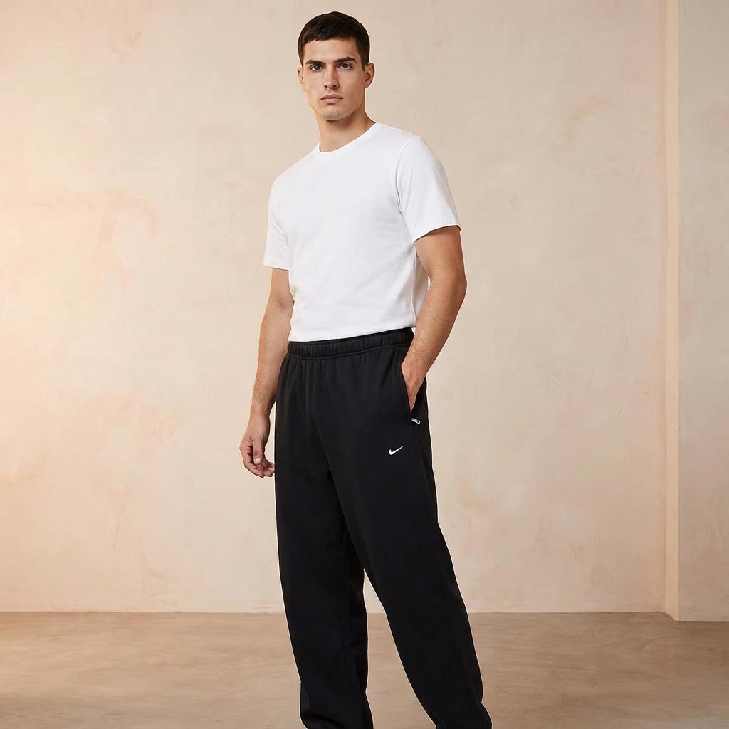 Nike Solo Swoosh Simple Comfortable Aesthetic Classic Knitted Sports Pants Men Bottoms HV1091010
