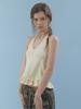HETHERMENT Flare Halter Top (Lemon)