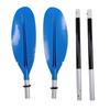 Boat Paddle Blue 220cm Double Sided 4 Section Kayak Oar with Aluminum Alloy Shaft for Rafting Surfing