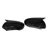 For Nissan Qashqai 2007 2008 2009-2013 ABS Car Rearview Side Mirror Cover Wing Cap Exterior Door Trim Adhesive Sticker Parts