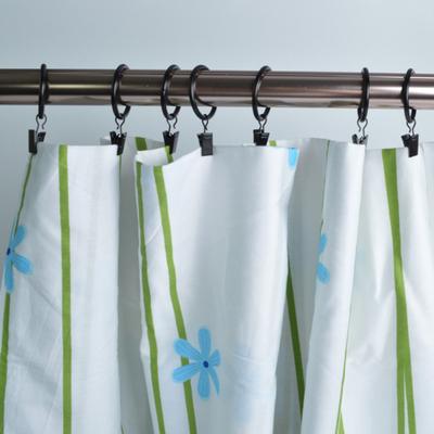 10Pcs Curtain Clips Removable Heavy Duty Metal Bathroom Shower Curtain Clamps for Living Room