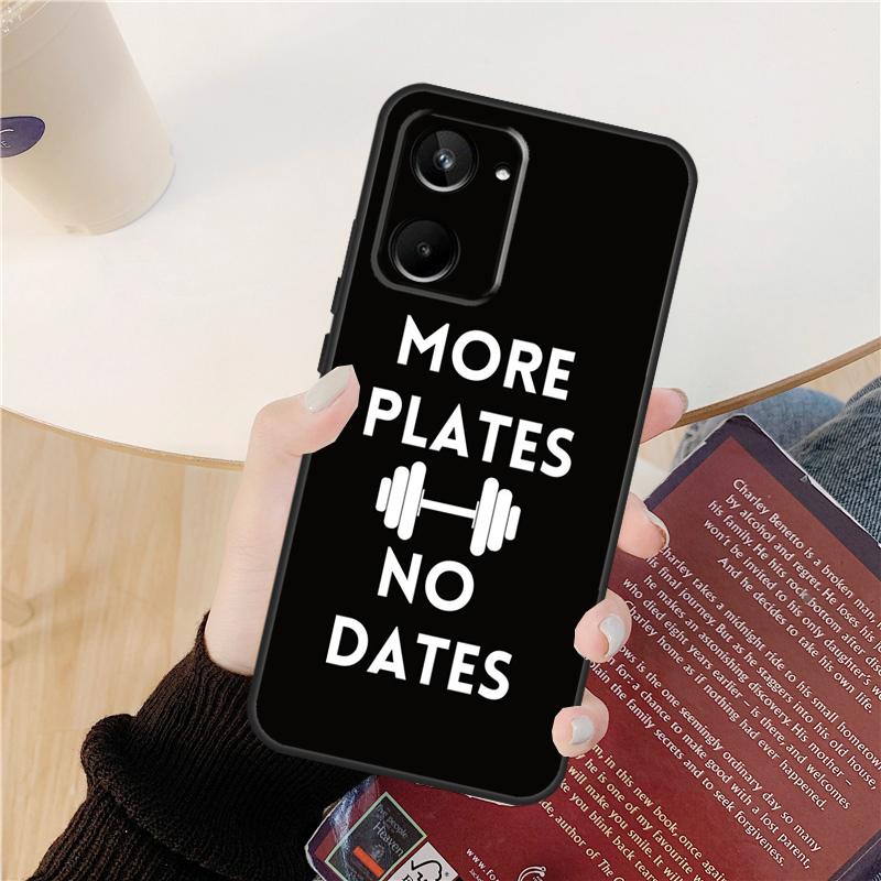 Workout Motivation Fitness Gym Case For Realme GT 6 6T 5 GT7 Pro 10 11 12 13 14 Pro Plus C53 C51 C21Y C25S C55 C67 C61 C75