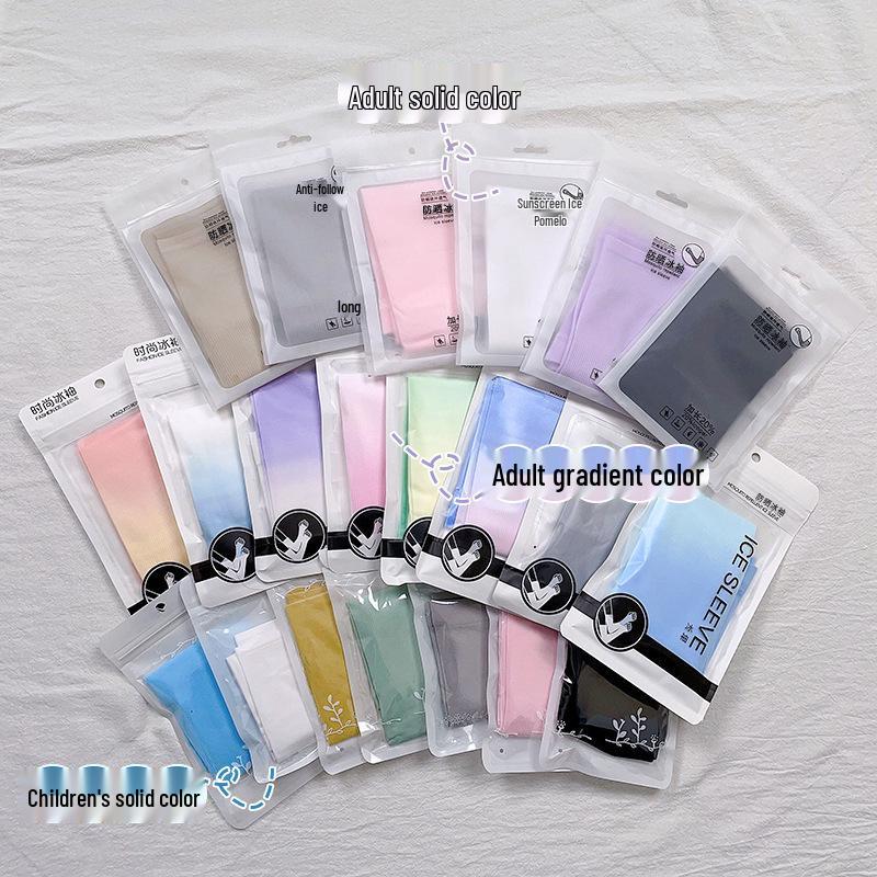 Ice Silk Sun Protection Sleeves for Men & Women - Outdoor Sports & Cycling Arm Protectors