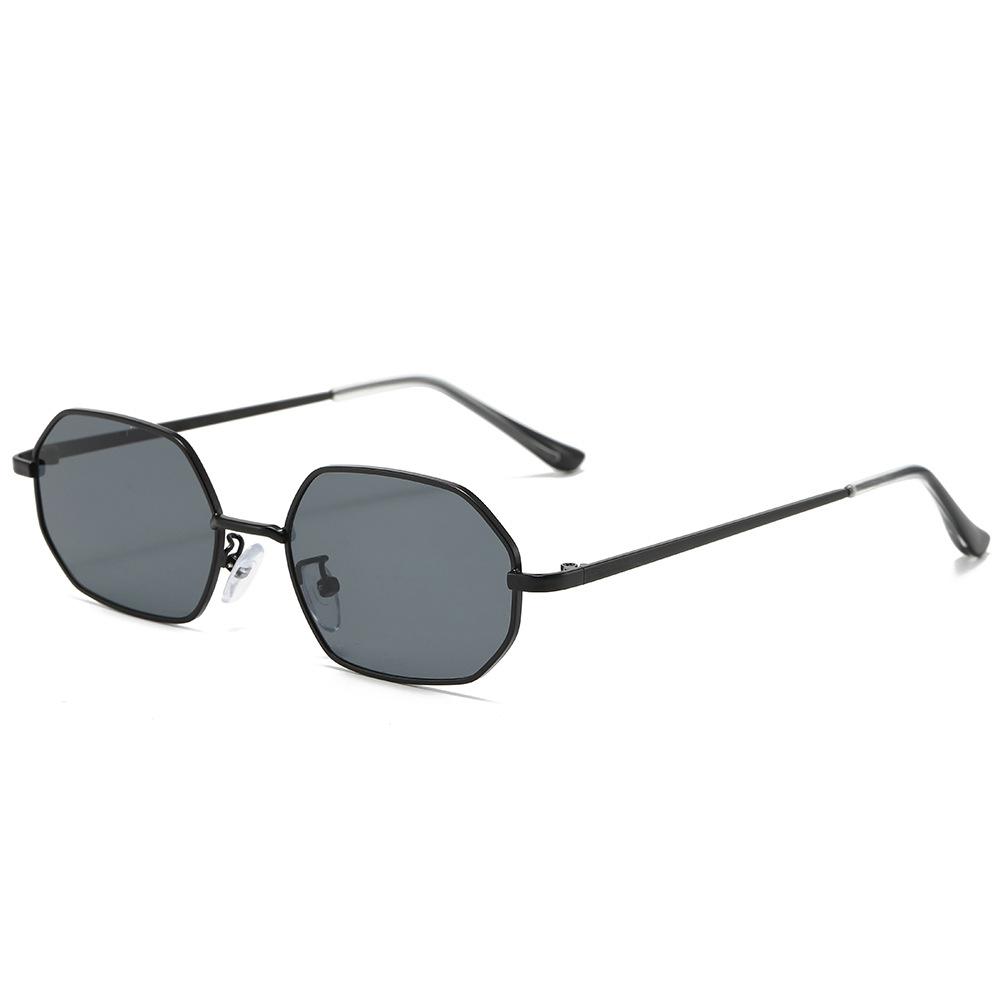 Personalized Polygonal Small Frame Sunglasses Men's And Women's High-end Fashion Sunglasses Sunshade Glasses Accessories
