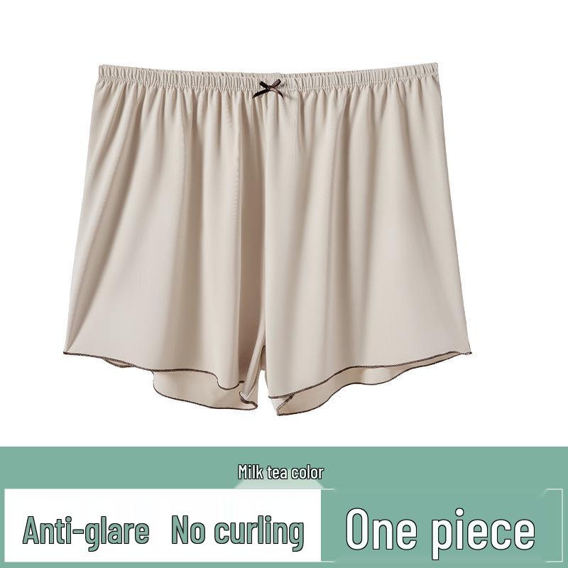 

Loose Ice Silk Leggings with Skirt and Built-in Safety Shorts for Women - Antibacterial, Anti-Exposure, Cooling Home Sleepwear M (80-110 cm)