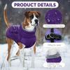 Russian Extreme Cold Waterproof Dog Coat - Windproof, Anti-freeze, Cotton Clothing for Large Dogs
