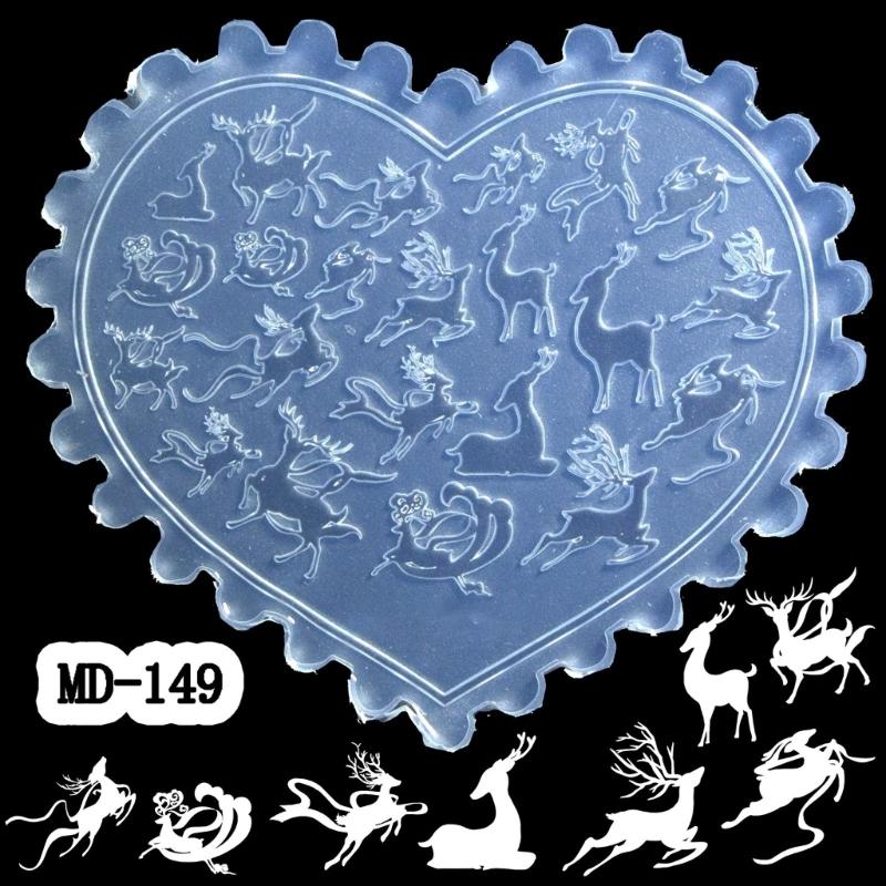 Creative Nail Art Silicone Mold for Easy Pattern and Designs Creation Soft Materials Fit Various Nail Shapes and Lengths