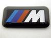BMW M Sport Wheel Emblem Badge of Sticker Decal // (Set 4)