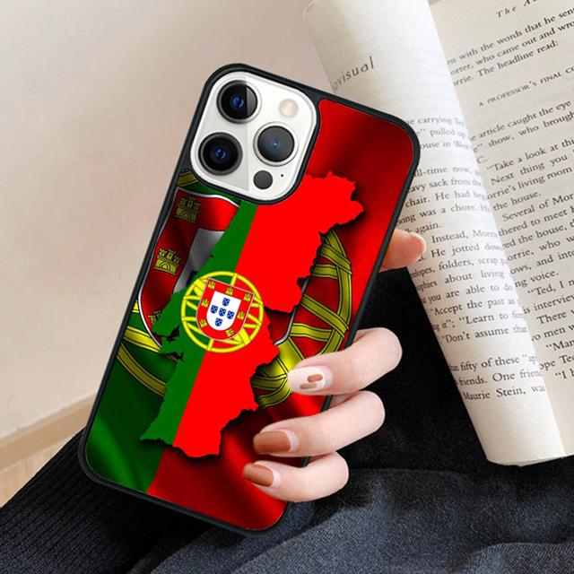 Portugal Flagge Handyhülle Cover Für iPhone 17 Air 16 15 14 plus 11 12 13 pro max Hülle Shell Fundas
