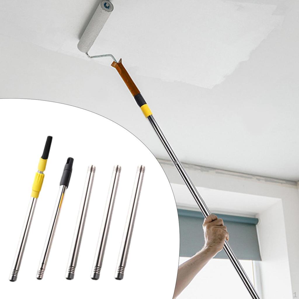 Adjustable Extension Rod for Paint Roller Use