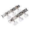 1 Set Klassische Gitarre Stimmwirbel Knöpfe Klassische Gitarre Dreifache Saitenknöpfe Stahlspindel Aufwickler Gitarre Stimmwirbel
