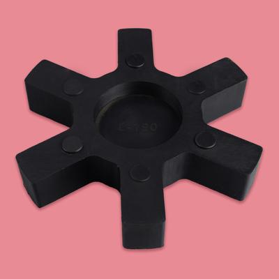 Inserto de Araña de Goma Flexible L190 Negro Apto Para Acoplamiento de Mandíbula L Lovejoy L-190