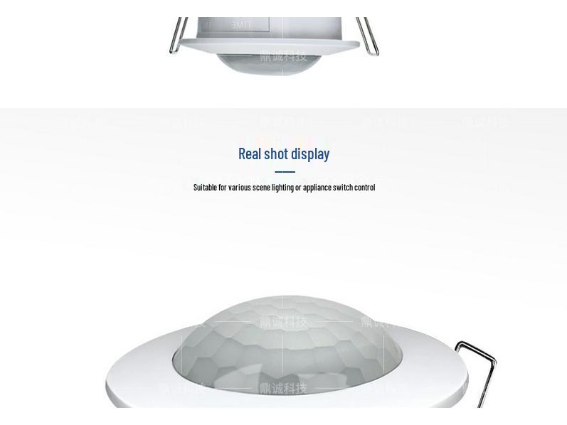Intelligent Dimmable LED Ceiling Light with Embedded Infrared Motion Sensor