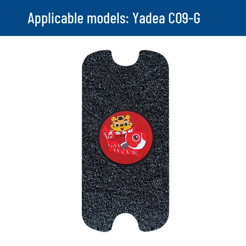 Durable Non-Slip Waterproof Foot Mats for Yadea C09-G Electric Scooter