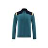 Mens Womens Winter Sport Training Jacket Long Sleeve Stand Collar Outdoor Football Running Gym Wear