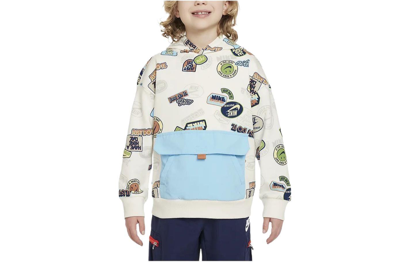 Nike Kids Sweatshirts Hooded Moderate HF7066-133 6