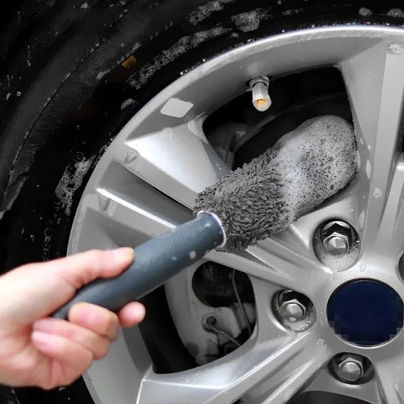 1 adet/2 adet araba yıkama fırçası mikrofiber lastik yıkayıcı jant fırçası gövde motosiklet toz sökücü detaylandırma temiz aracı araba temizleme araçları