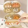 Dispensing Pill Case 7 Grids Pill Dispenser Pocket Medicine Box  Medicine