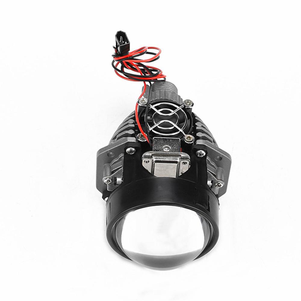 Lentilă Proiector Bi LED de 2,5 Inch Lumină LED Pentru Becuri Far Auto H4 H7 9005 9006 Lumină Fază Lungă/Scurtă Doar RHD