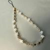 Heart Shell Bead Phone Chain Anti-Loss Charm Strap Keychain Lanyard Pendant Ins Bag Camera Decoration For Woman Girl