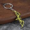 Zinc Alloy Key Holder Bat Dart Keychain, Car Ring for Keychain Men, Handbags Backpacks Charm Decorative Accessory Halloween Lightweight Bag Charms