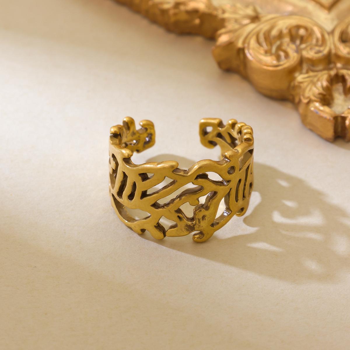 Star River Eternal Night Europe Personalized Creative Smooth Hollow Unique Shaped Accessories Jewelry Ring