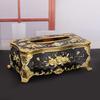European Style Paper Drawer Living Room Household Plastic Tissue Box Dining Table Ktv Creative Napkin Paper Box