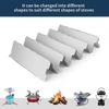 Folding Camping Stove Windscreen | Lightweight Outdoor Heat Shield for Picnics