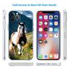 Fine Horse Transparent Phone Case for Motorola Moto Edge Plus G200 G23 E13 E15 E20 E30 G62 G71 G72 G75 G24 G15 Power