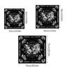 Square Flannelette Tarot Altar Cloth Board Game Pad Astrological Oracles Pad Table Cover Card Mat Divinations Tablecloth