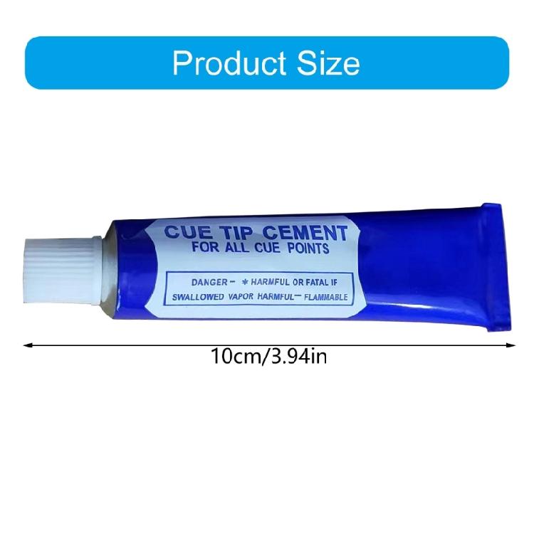 20g Lepidlo na špičky kulečníkových táhel Lehké Rychleschnoucí Lepidla pro údržbu kulečníkových táhel Příslušenství ke kulečníkovým táhlům Snadné použití