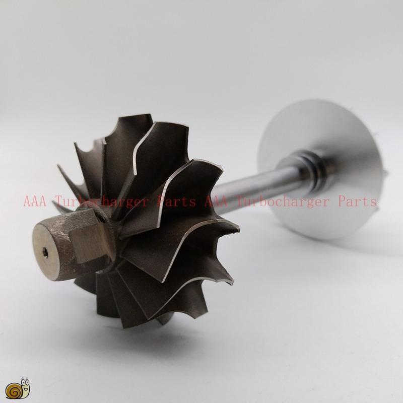 K16 Turbo parts Turbine wheel 49x55mm,Compressor wheel 44.3x63.4mm,AAA Turbocharger Parts