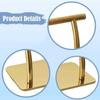 Stainless Steel Foot Rest Ergonomic Design Barber Chair Foot Rest  Tattoo Shop