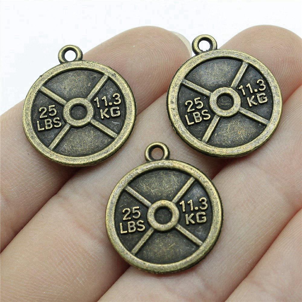 Charms Sports Exercise Pendants Wedding Jewelry Findings QC120
