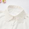Casual Fake Collar Decoration Business Blouse Detachable Shirt Collar Women Sweater False Collars Lapel Top Apparel Accessories